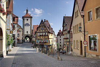 Rothenburg ob der Tauber cityscape