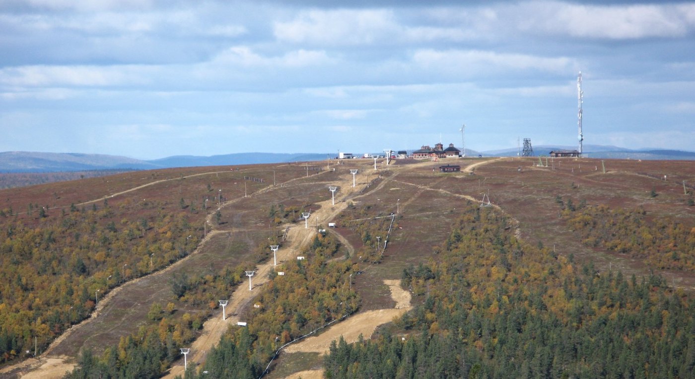 Saariselkä cityscape