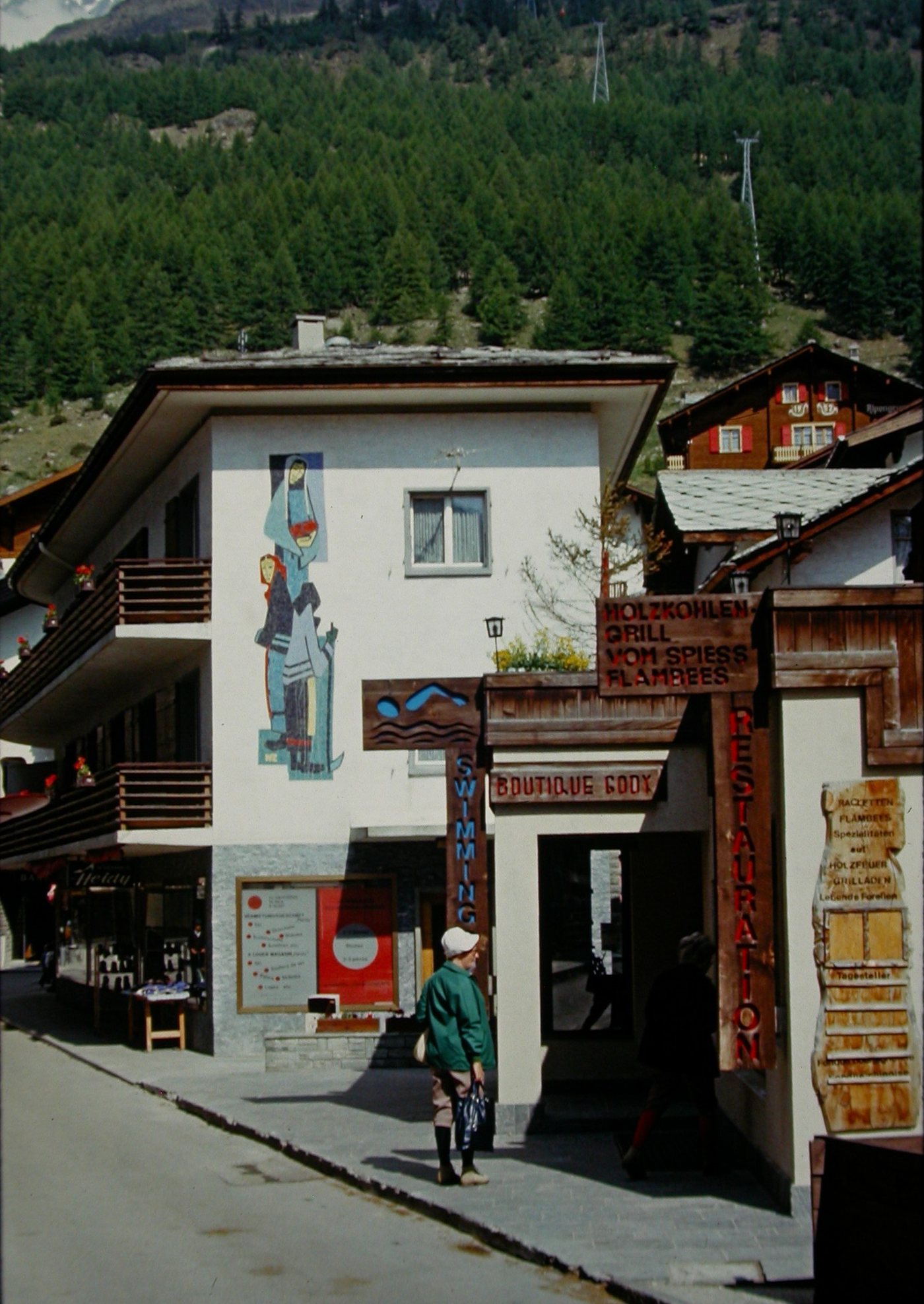 Saas-Fee cityscape