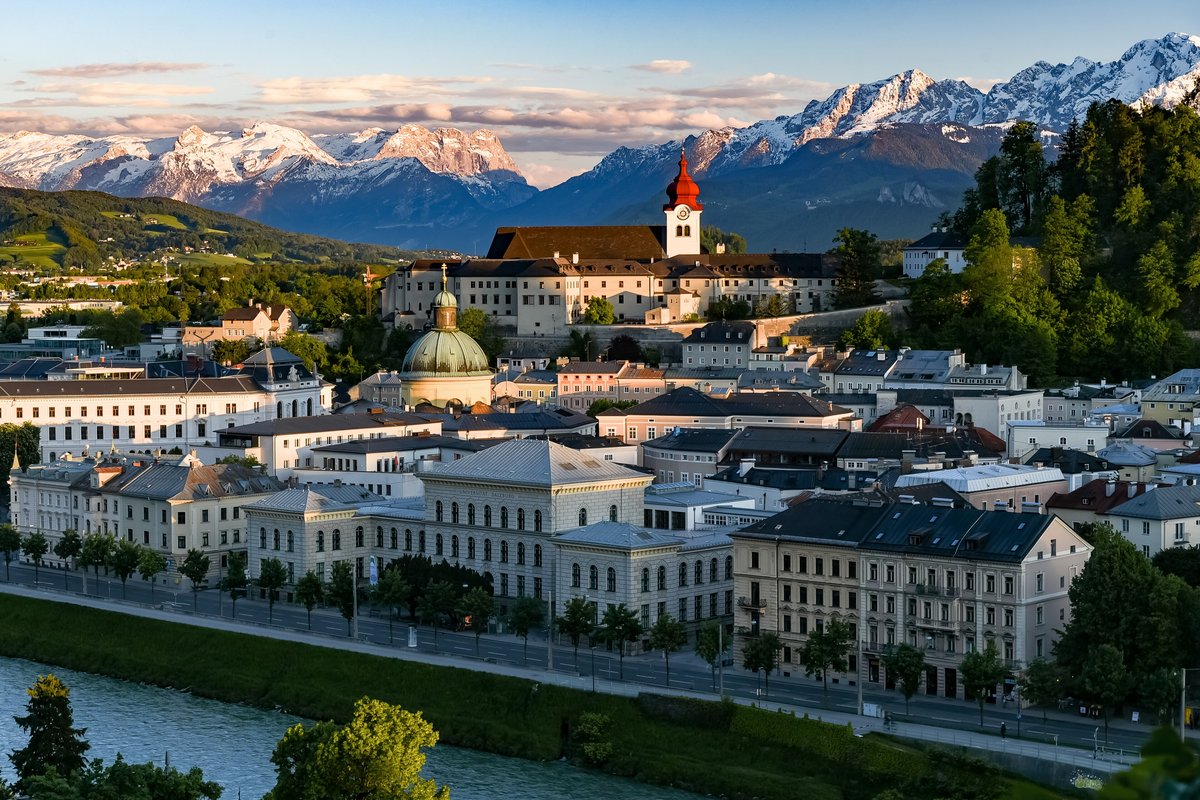 Salzburg cityscape