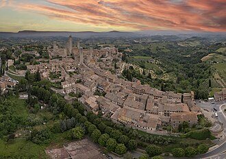 San Gimignano cityscape