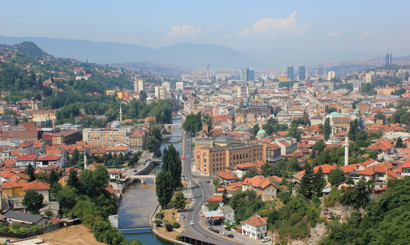 Sarajevo cityscape