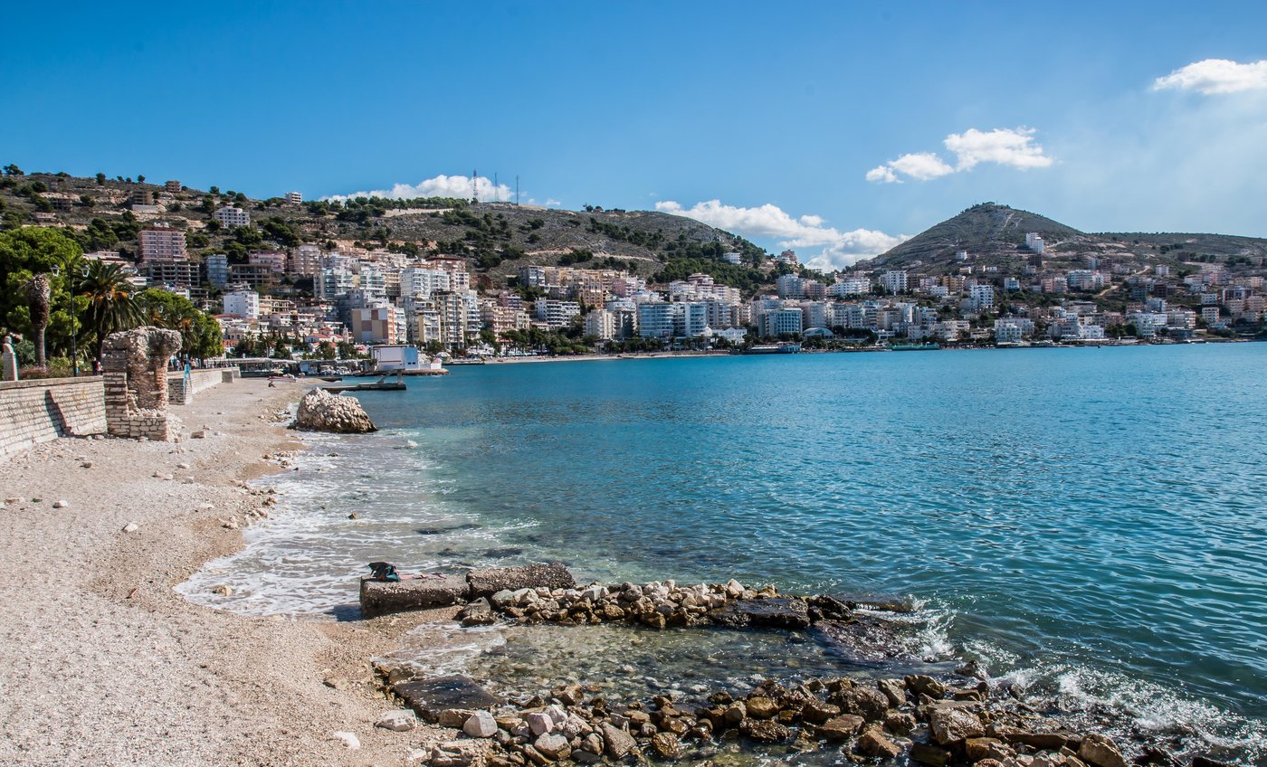 Sarandë cityscape