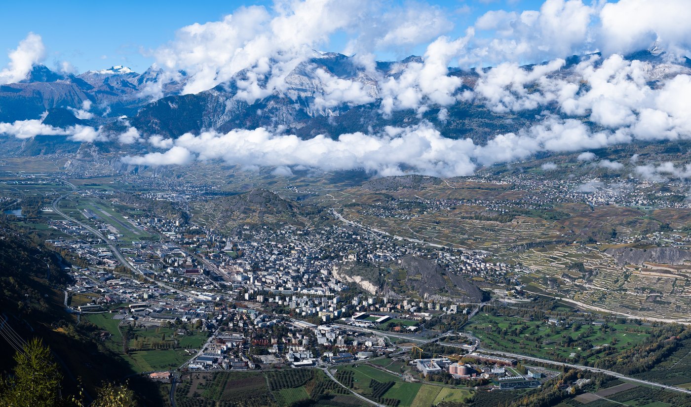 Sion cityscape