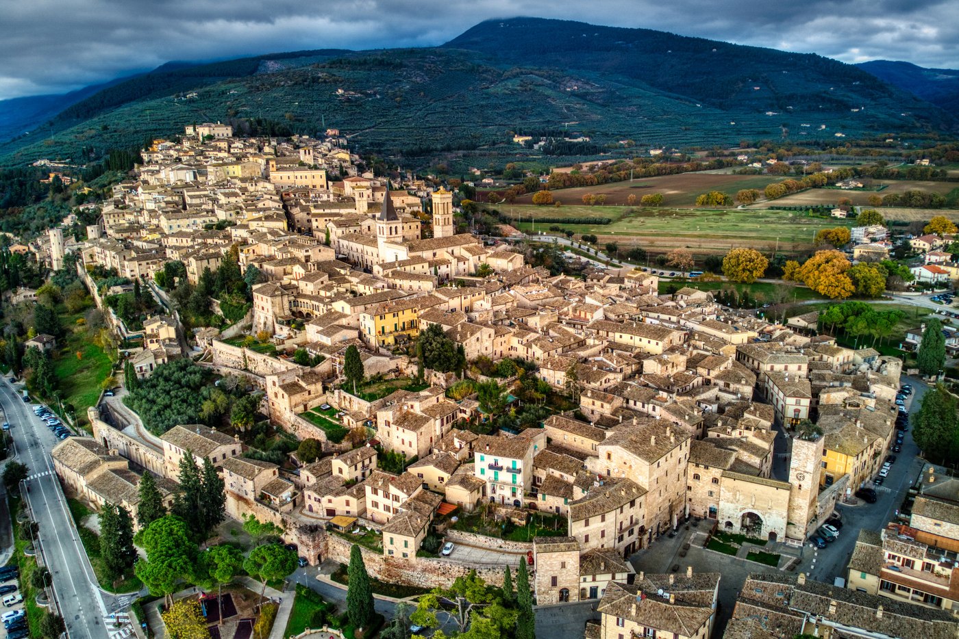 Spello cityscape