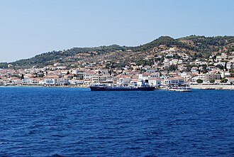 Spetses cityscape