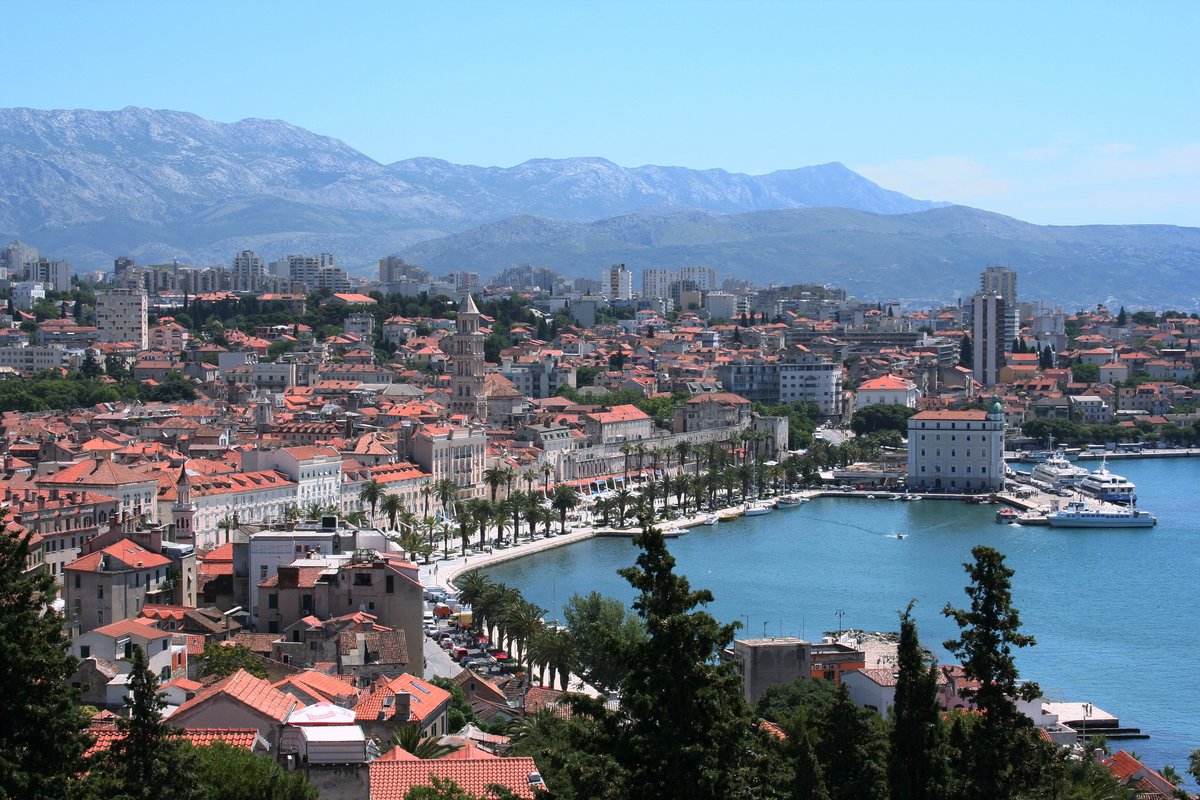 Split cityscape