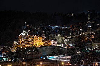 St Moritz cityscape