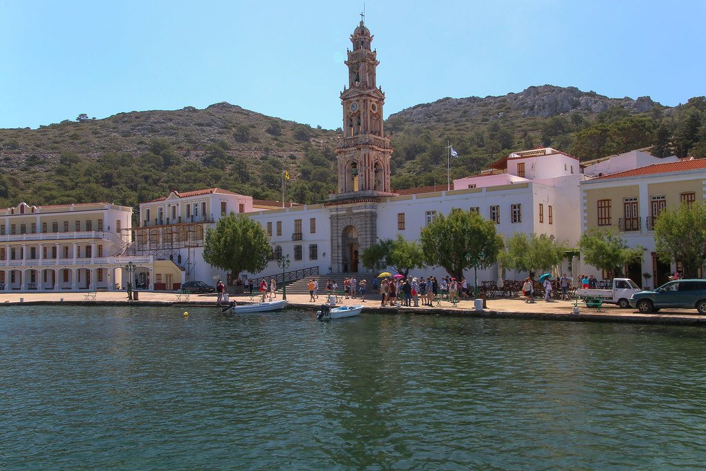 Symi cityscape