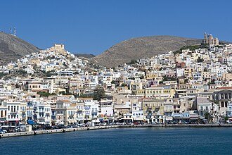 Syros cityscape