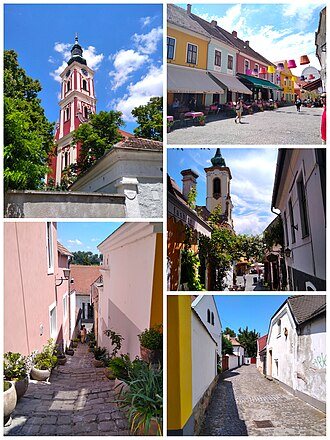 Szentendre cityscape