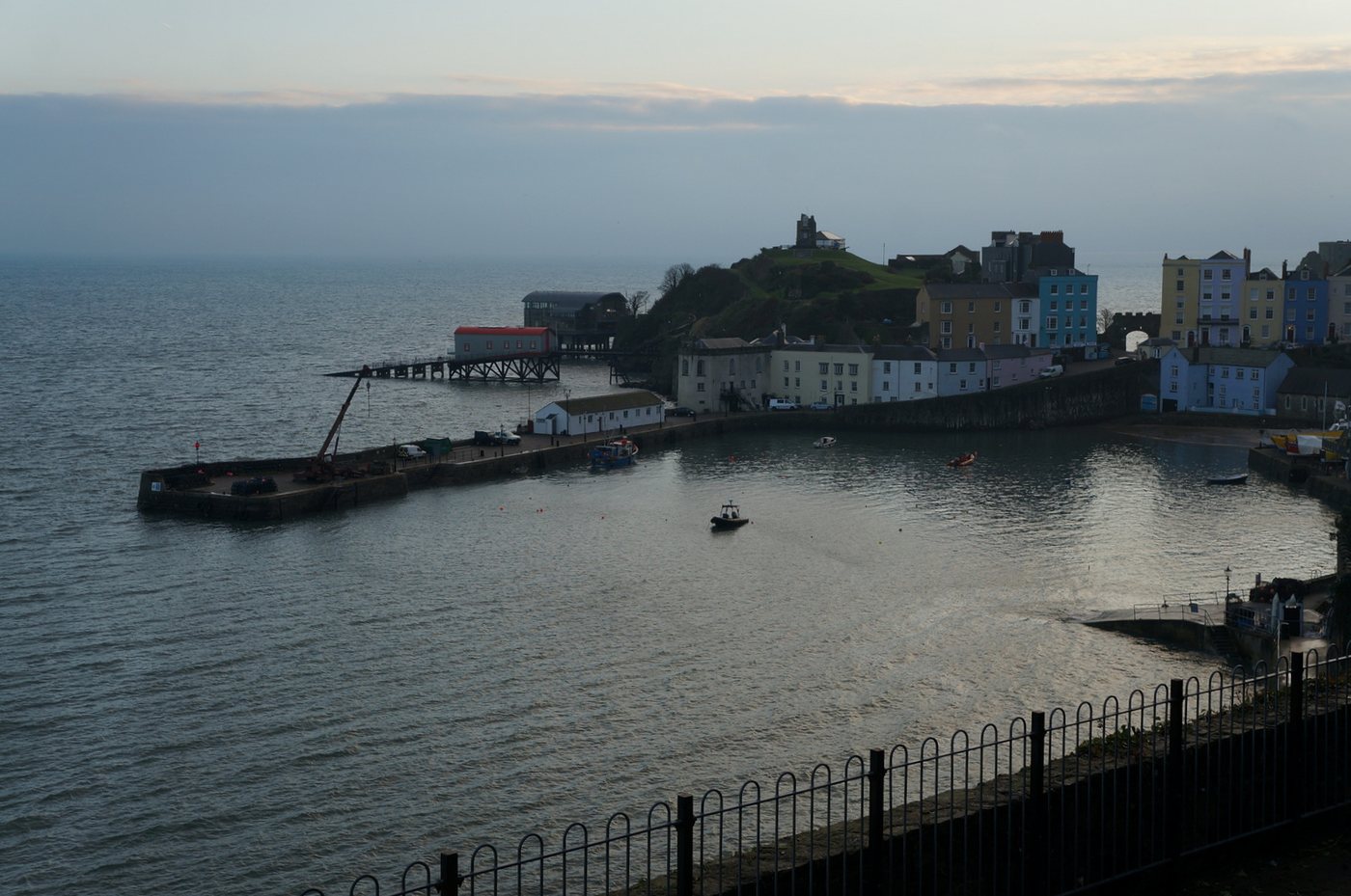 Tenby cityscape