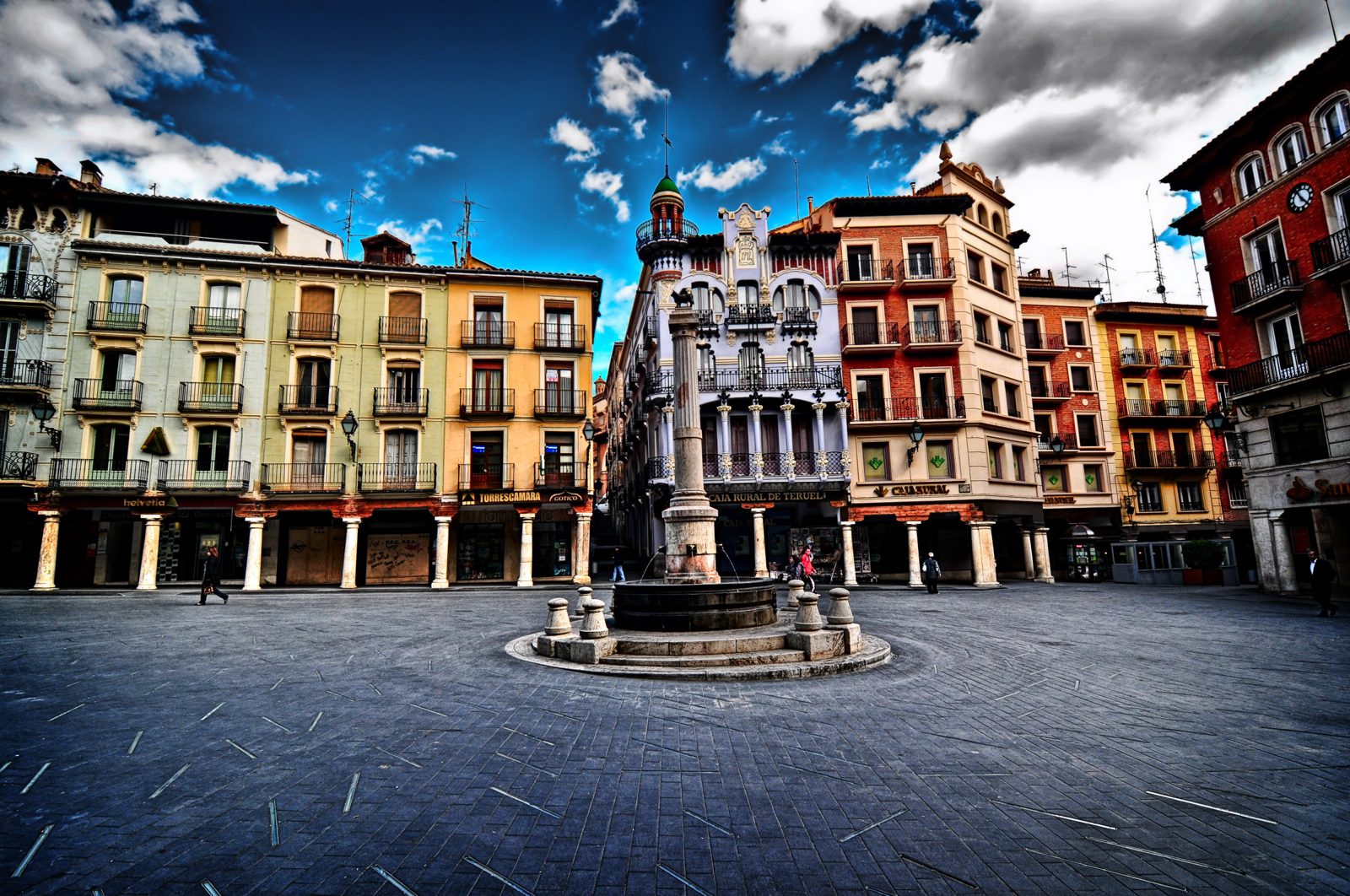 Teruel cityscape
