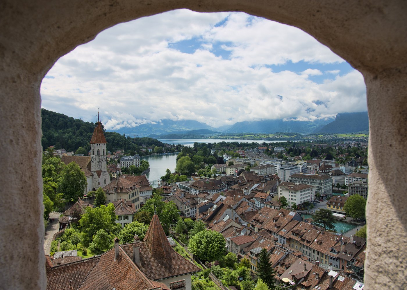 Thun cityscape