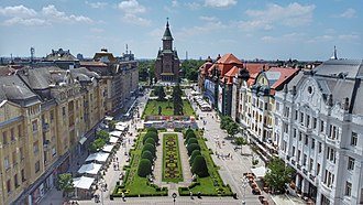 Timișoara cityscape
