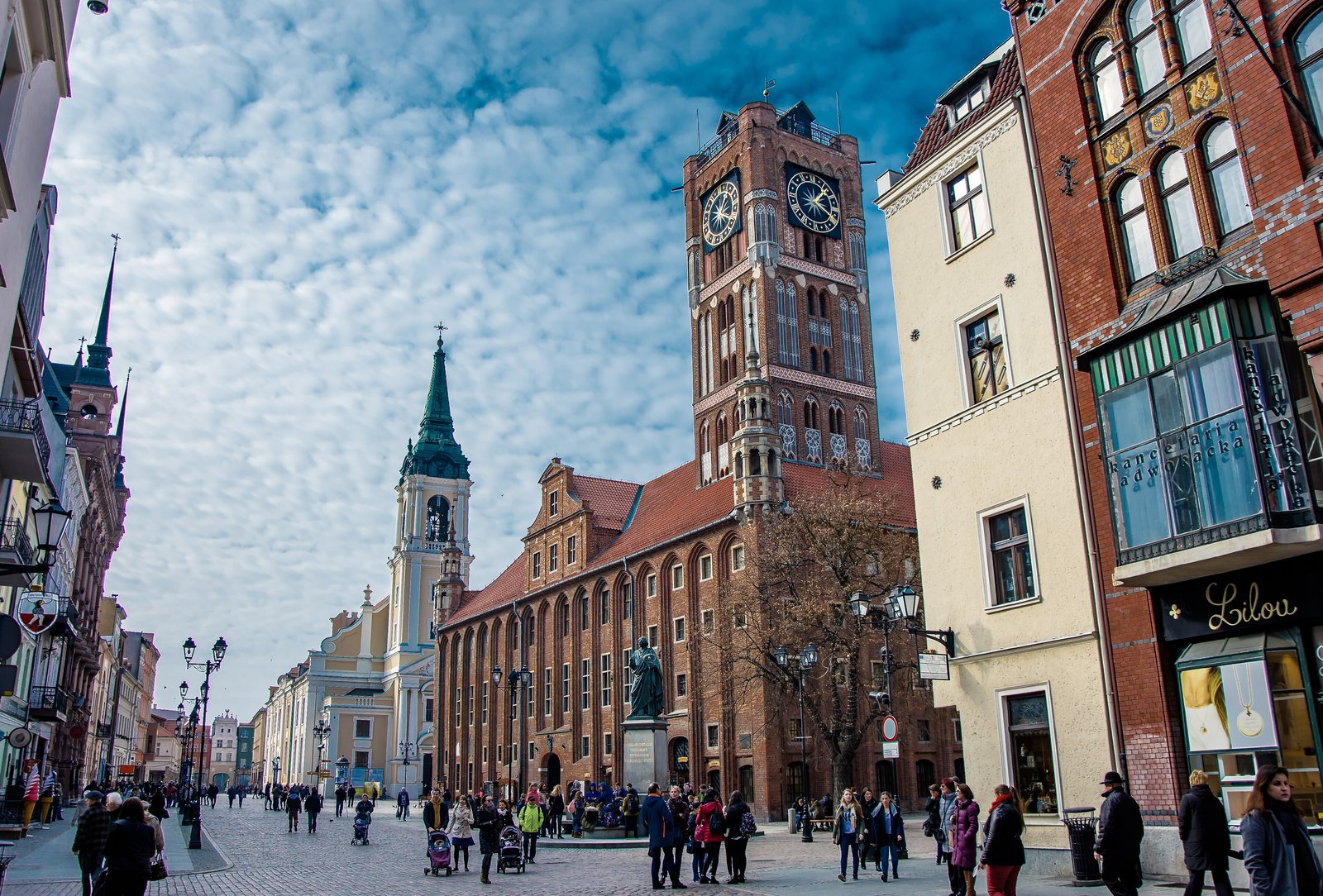 Toruń cityscape