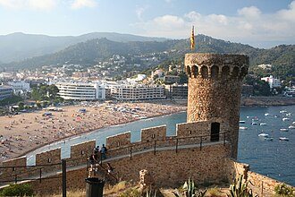 Tossa de Mar cityscape