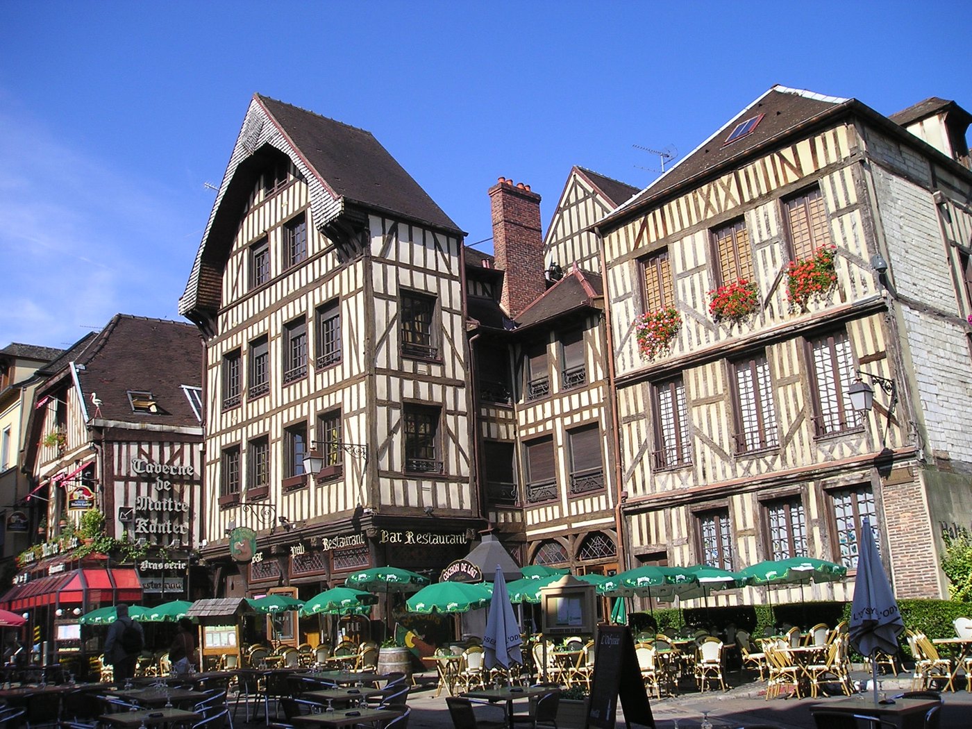 Troyes cityscape