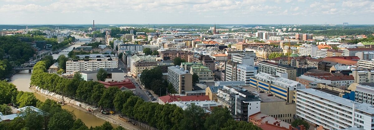 Turku cityscape