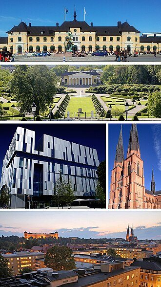 Uppsala cityscape