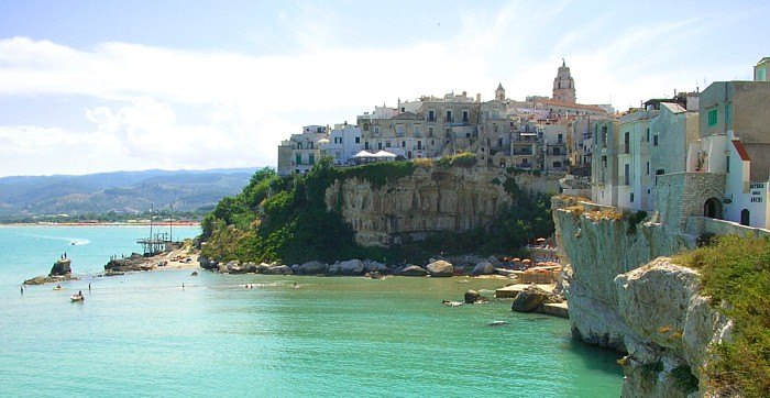 Vieste cityscape
