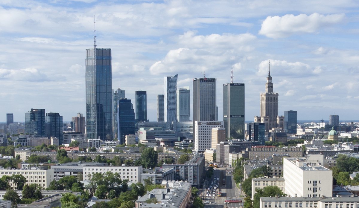 Warsaw cityscape