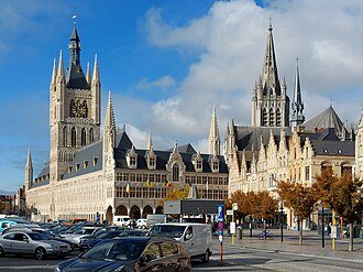 Ypres cityscape