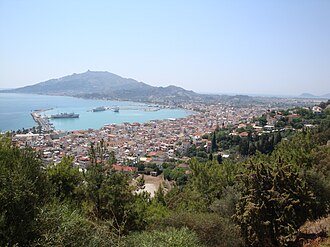 Zakynthos cityscape